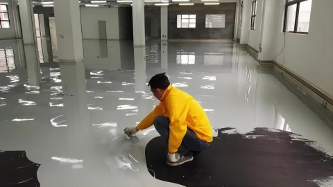 白沙防腐防静电地坪,防腐防静电自流平地坪